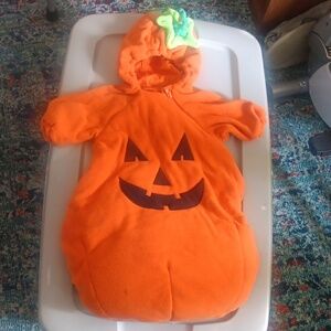 Old Navy soft fleece pumpkin costume